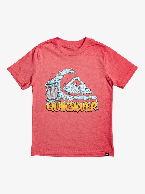 quiksilver, Camiseta - Green Cruz, HIBISCUS HEATHER (rmzh) 0 Camiseta - Green Cruz Rojo AQKZT03477 Quiksilver