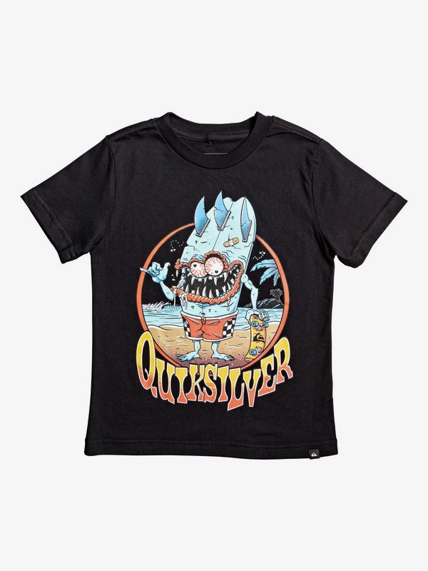 quiksilver, Camiseta - Shaka Monster, BLACK (kvj0) 0 Camiseta - Shaka Monster Negro AQKZT03479 Quiksilver