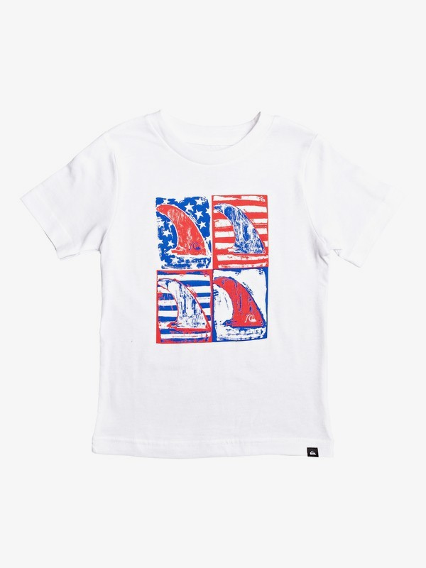 quiksilver, Camiseta - Mind Funk USA, WHITE (wbb0) 0 Camiseta - Mind Funk USA Blanco AQKZT03482 Quiksilver