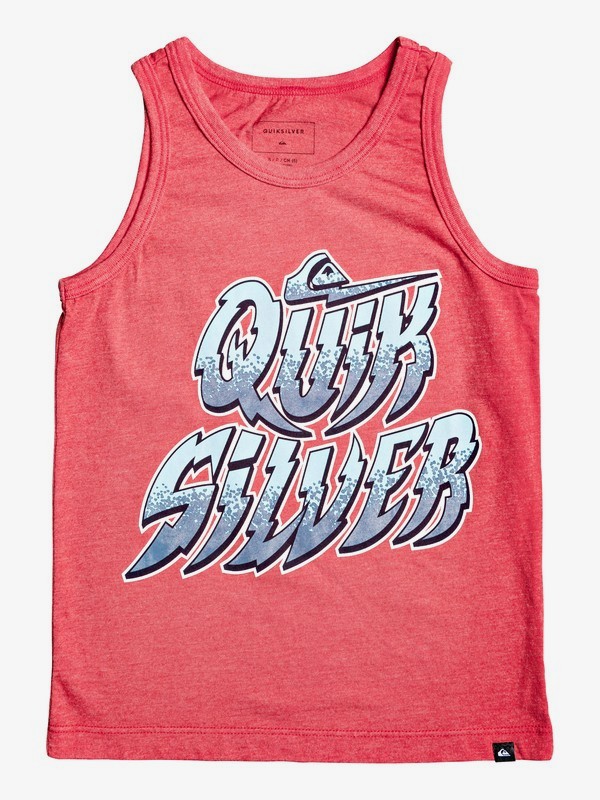 quiksilver, Boy's 2-7 Expedite Tank, HIBISCUS HEATHER (rmzh) 0 Boy's 2-7 Expedite Tank Red AQKZT03483 Quiksilver