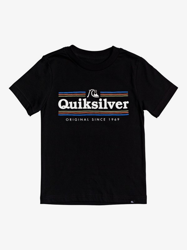 quiksilver, Boy's 2-7 Get Buzzy Tee, BLACK (kvj0) 0 Boy's 2-7 Get Buzzy Tee Black AQKZT03492 Quiksilver