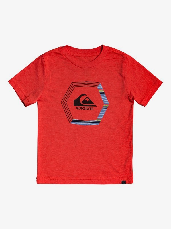 quiksilver, Boy's 2-7 Blade Dreams Tee, HIBISCUS HEATHER (rmzh) 0 Boy's 2-7 Blade Dreams Tee Red AQKZT03493 Quiksilver