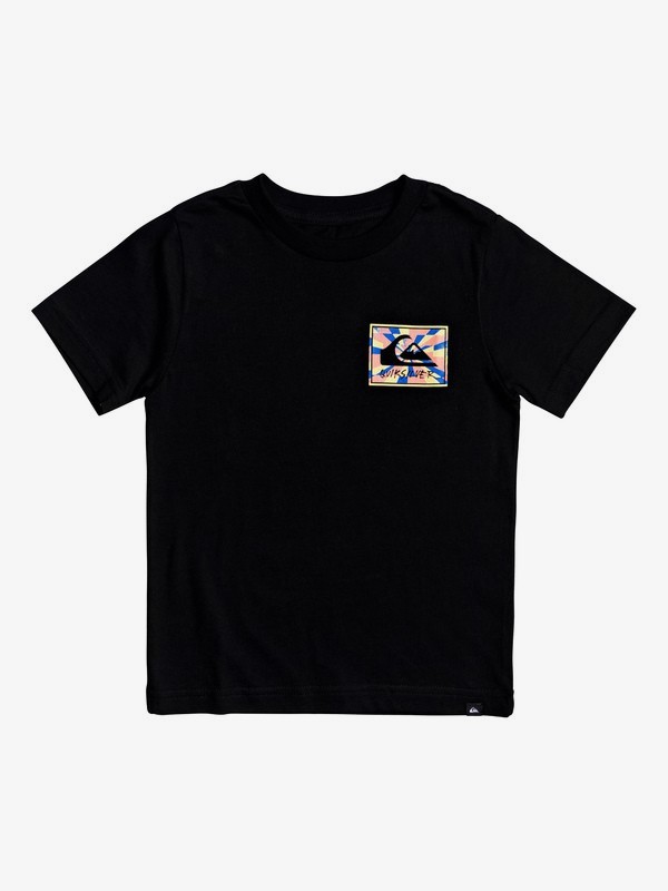 quiksilver, Boy's 2-7 Enlightened Tunnel Tee, BLACK (kvj0) 0 Boy's 2-7 Enlightened Tunnel Tee Black AQKZT03494 Quiksilver