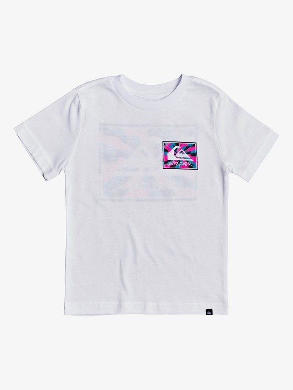 quiksilver, Boy's 2-7 Enlightened Tunnel Tee, WHITE (wbb0) 0 Boy's 2-7 Enlightened Tunnel Tee White AQKZT03494 Quiksilver