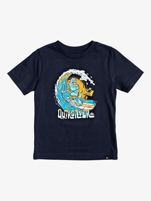 quiksilver, Boy's 2-7 Creatures Comfort Tee, NAVY BLAZER (byj0) 0 Boy's 2-7 Creatures Comfort Tee Blue AQKZT03548 Quiksilver
