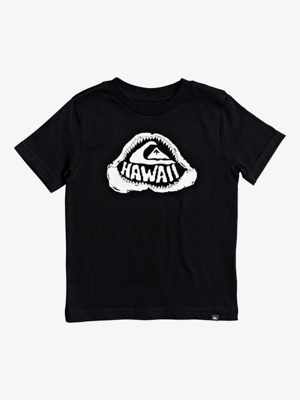 quiksilver, Boy's 2-7 HI Jaws Tee, BLACK (kvj0) 0 Boy's 2-7 HI Jaws Tee Black AQKZT03558 Quiksilver