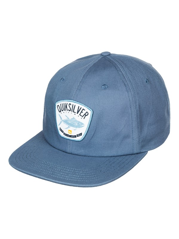 quiksilver, Backstay Hat, REAL TEAL (bpr0) 0 Backstay Hat AQMHA03031 Quiksilver