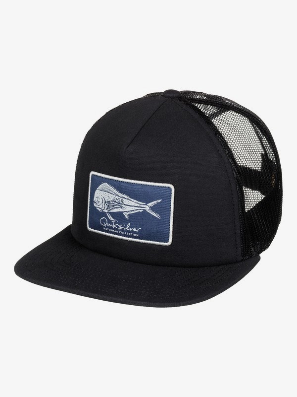 quiksilver, Waterman Bulls - Trucker Cap, BLACK (kvj0) 0 Waterman Bulls - Trucker Cap AQMHA03053 Quiksilver