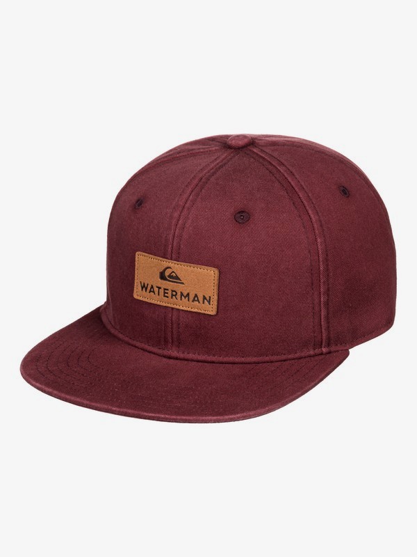 quiksilver, Waterman Slimdown Baseball Hat, POMEGRANATE (rzg0) 0 Waterman Slimdown Baseball Hat Red AQMHA03109 Quiksilver