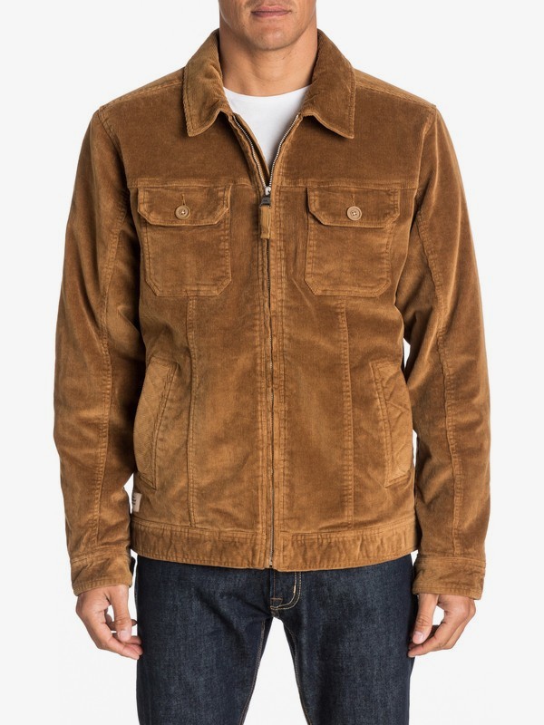 quiksilver, Waterman Santa Cruz - Blouson en velour, COCONUT (czk0) 0 Waterman Santa Cruz - Blouson en velour AQMJK03003 Quiksilver
