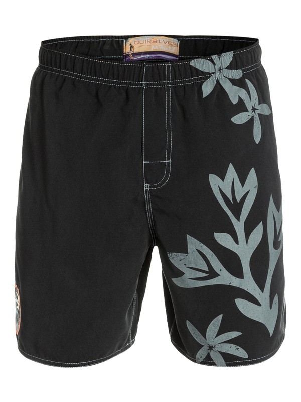 quiksilver, TAHITI TAPA, BLACK (kvj0) 0 TAHITI TAPA AQMJV03008 Quiksilver