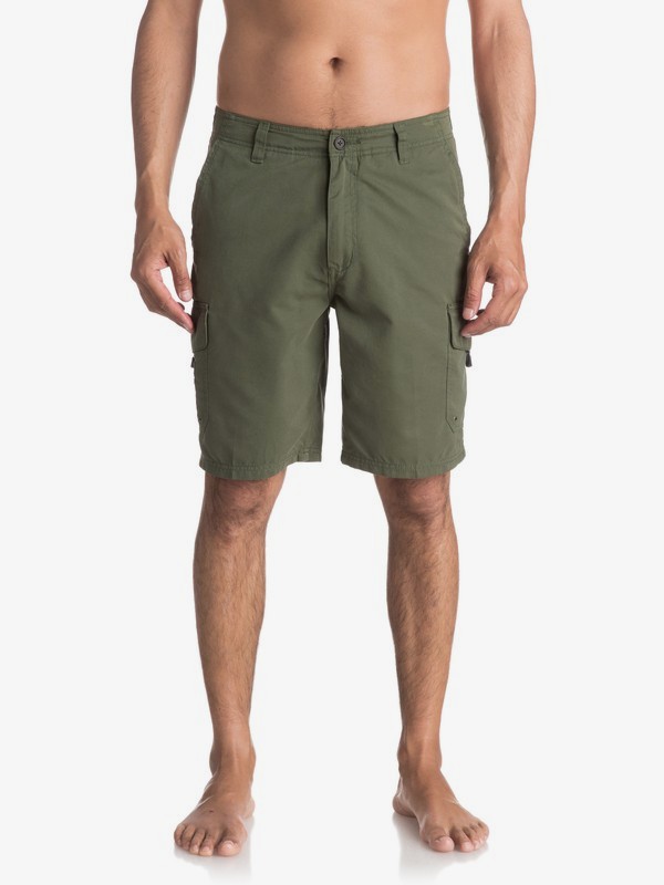 quiksilver, Waterman Maldive 20" Cargo Shorts, BEETLE (gqm0) 0 Waterman Maldive 20" Cargo Shorts Green AQMWS03043 Quiksilver