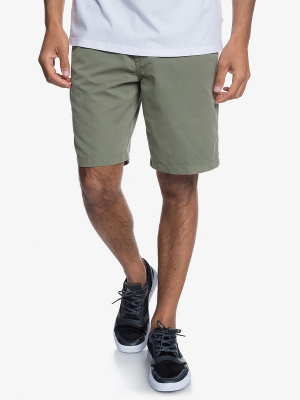 quiksilver, Waterman Maldive 20" Chino Shorts, DEEP LICHEN GREEN (tpc0) 0 Waterman Maldive 20" Chino Shorts Beige AQMWS03058 Quiksilver