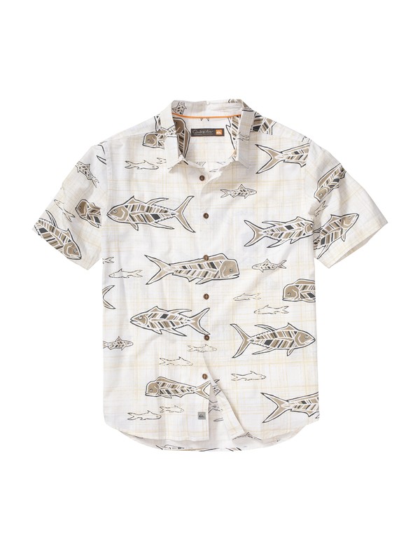 quiksilver, FISHERMANS, WHITE (wbb0) 0 FISHERMANS AQMWT00057 Quiksilver