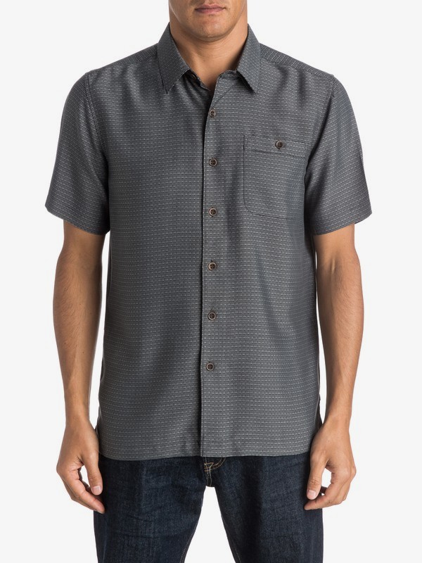 quiksilver, Waterman Marlin Shirt, BLACK (kvj0) 0 Waterman Marlin Shirt Black AQMWT03185 Quiksilver