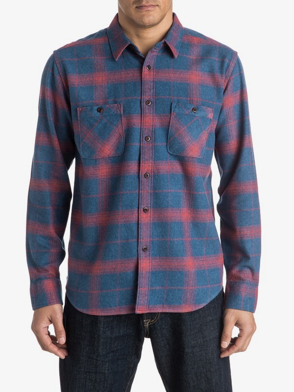quiksilver, Waterman Go Forth - Long Sleeve Shirt, ENSIGN BLUE (brd0) 0 Waterman Go Forth - Long Sleeve Shirt AQMWT03303 Quiksilver