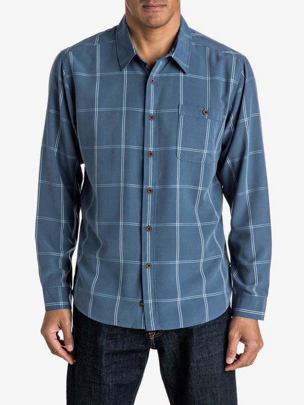 quiksilver, Waterman Slow And Steady - Chemise à manches longues, ENSIGN BLUE (brd0) 0 Waterman Slow And Steady - Chemise à manches longues AQMWT03308 Quiksilver