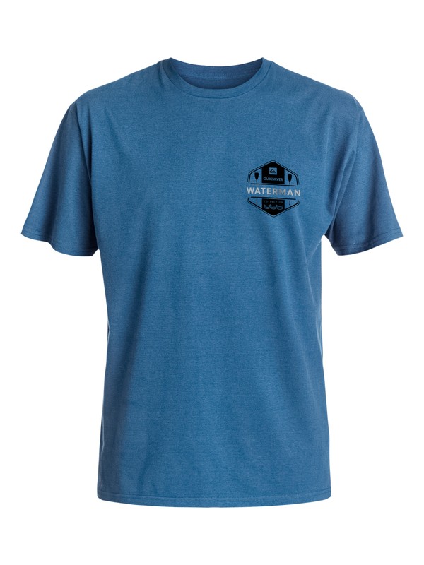 quiksilver, Waterman Catalina - T-Shirt, ENSIGN BLUE (brd0) 0 Waterman Catalina - T-Shirt AQMZT03135 Quiksilver