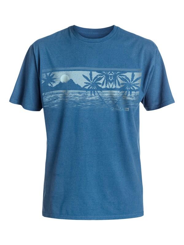 quiksilver, Mens Wish You Were Here Tee, ENSIGN BLUE (brd0) 0 Mens Wish You Were Here Tee AQMZT03144 Quiksilver