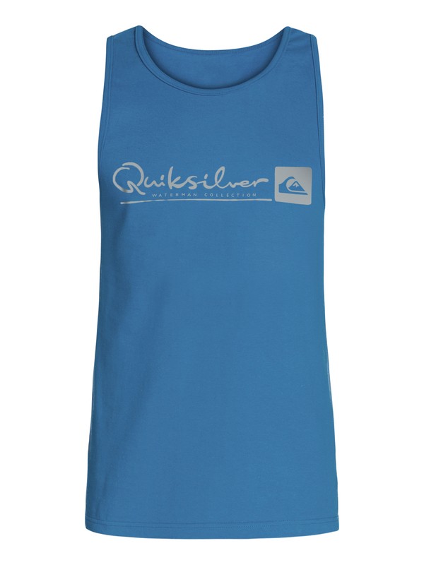 quiksilver, Waterman Nomad Script - Muscle Vest, ENSIGN BLUE (brd0) 0 Waterman Nomad Script - Muscle Vest AQMZT03149 Quiksilver