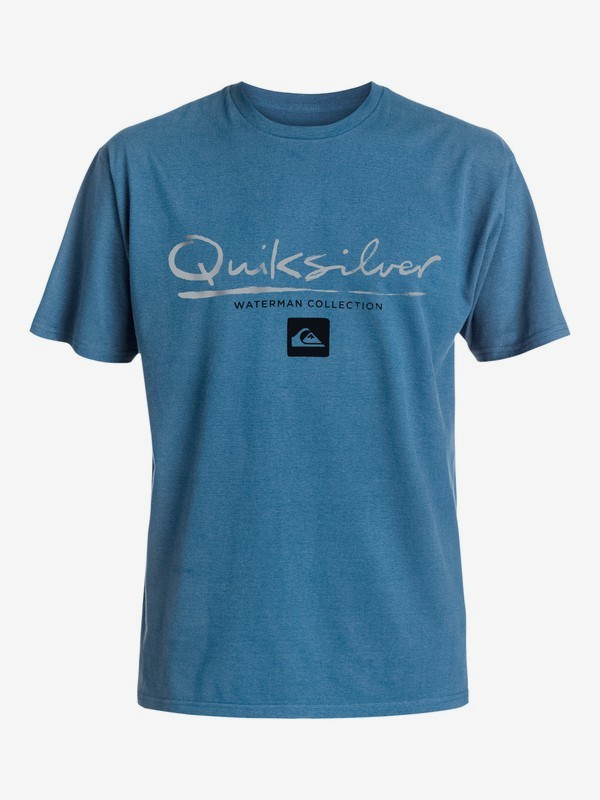 quiksilver, Waterman Gut Plaid T-Shirt, ENSIGN BLUE (brd0) 0 Waterman Gut Plaid T-Shirt AQMZT03152 Quiksilver