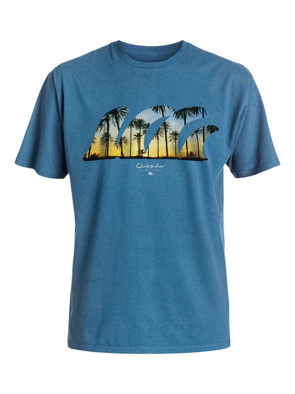 quiksilver, Waterman Quad Fin T-Shirt, ENSIGN BLUE (brd0) 0 Waterman Quad Fin T-Shirt AQMZT03167 Quiksilver