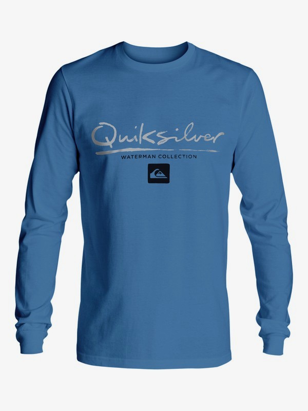 quiksilver, Waterman Gut Check Long Sleeve Tee, ENSIGN BLUE (brd0) 0 Waterman Gut Check Long Sleeve Tee AQMZT03184 Quiksilver