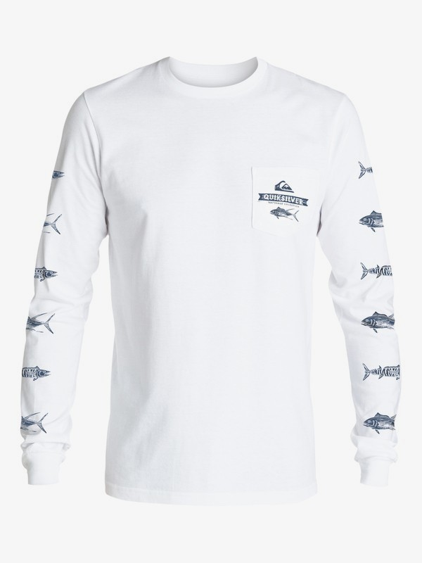 quiksilver, Waterman Open Ocean - Long Sleeve T-Shirt, WHITE (wbb0) 0 Waterman Open Ocean - Long Sleeve T-Shirt AQMZT03199 Quiksilver