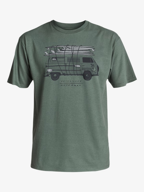 quiksilver, Waterman All In - T-Shirt, WREATH HEATHER (glw0) 0 Waterman All In - T-Shirt AQMZT03205 Quiksilver