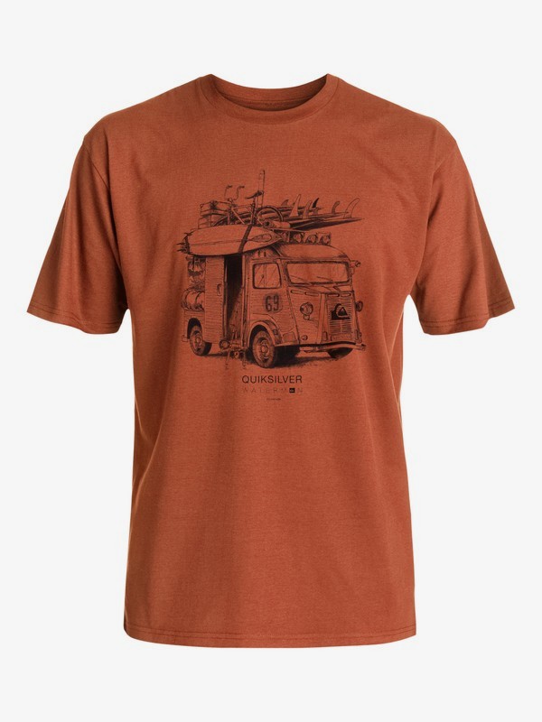 quiksilver, Waterman The Cube - T-Shirt, RED TEA (rzb0) 0 Waterman The Cube - T-Shirt AQMZT03216 Quiksilver