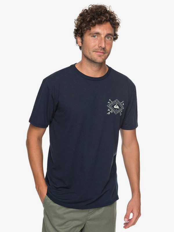 quiksilver, Waterman Sandhill Peaks Technical Tee, NAVY BLAZER (byj0) 0 Waterman Sandhill Peaks Technical Tee AQMZT03284 Quiksilver