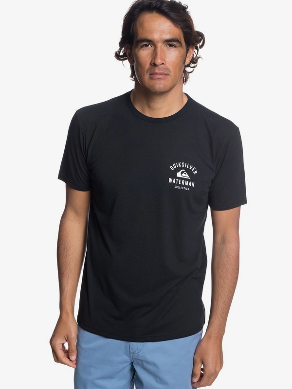 quiksilver, El Mahe Tee, BLACK (kvj0) 0 El Mahe Tee Black AQMZT03317 Quiksilver