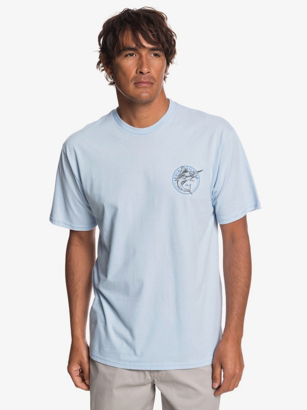 quiksilver, Waterman Mulege Tee, CERULEAN (bfn0) 0 Waterman Mulege Tee Blue AQMZT03345 Quiksilver