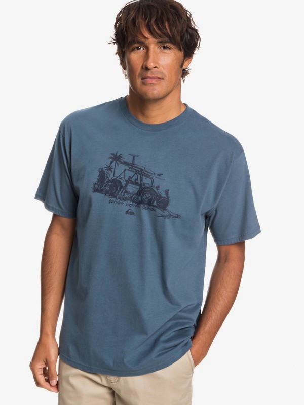 quiksilver, Waterman Traveller Tee, ORION BLUE (brg0) 0 Waterman Traveller Tee Blue AQMZT03350 Quiksilver