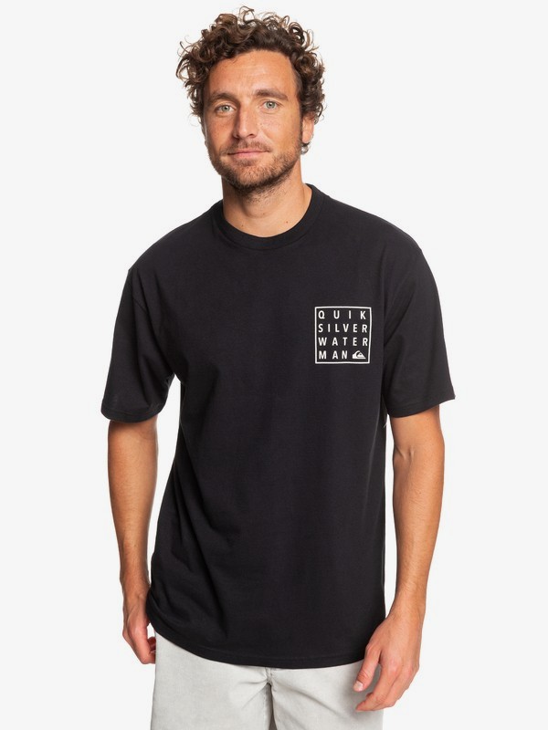 quiksilver, Waterman Shaping Bay Tee, BLACK (kvj0) 0 Waterman Shaping Bay Tee Black AQMZT03367 Quiksilver