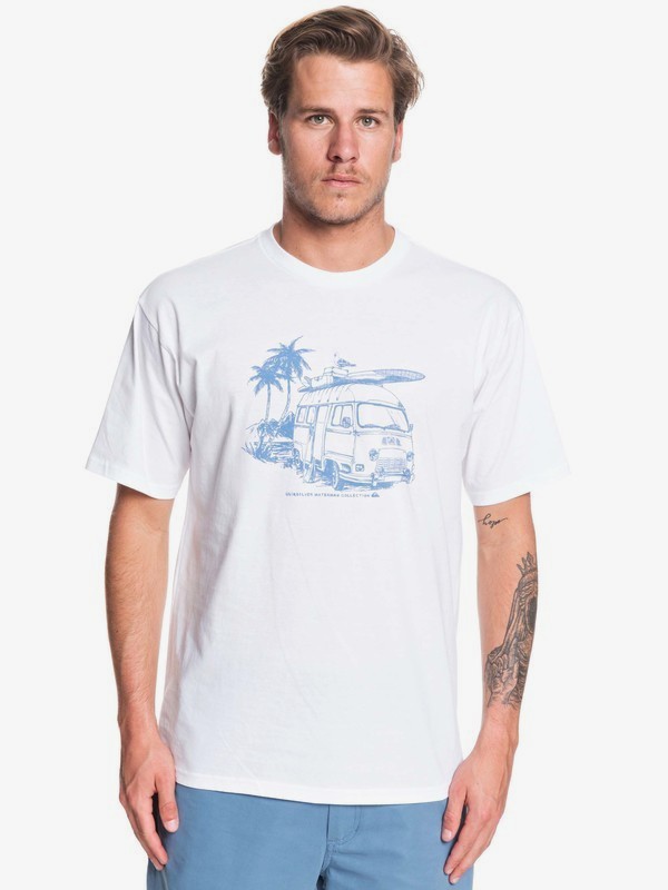 quiksilver, Waterman Day Shift Tee, WHITE (wbb0) 0 Waterman Day Shift Tee White AQMZT03377 Quiksilver