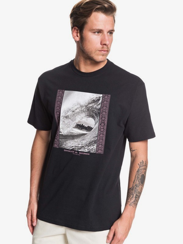 quiksilver, Waterman Tender Vision Tee, BLACK (kvj0) 0 Waterman Tender Vision Tee Black AQMZT03381 Quiksilver
