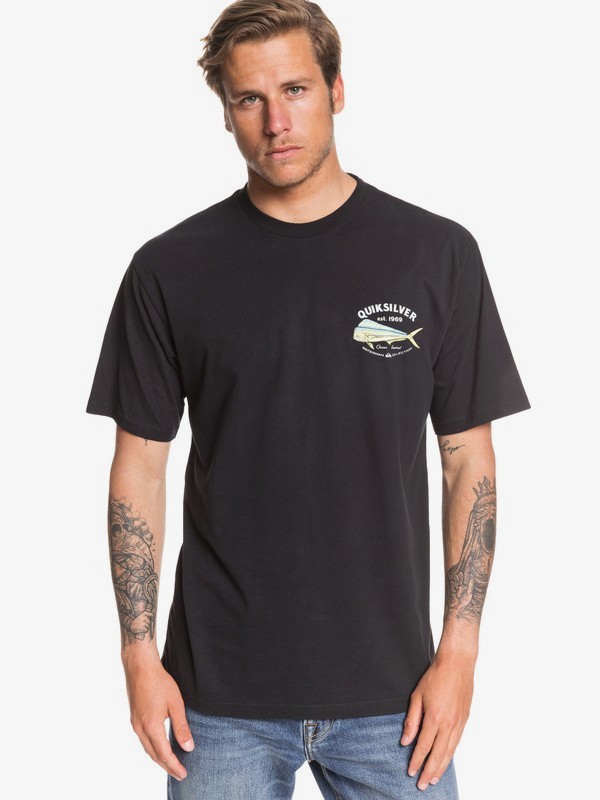 quiksilver, Waterman Kaona Qmt0 Tee, BLACK (kvj0) 0 Waterman Kaona Qmt0 Tee Black AQMZT03420 Quiksilver