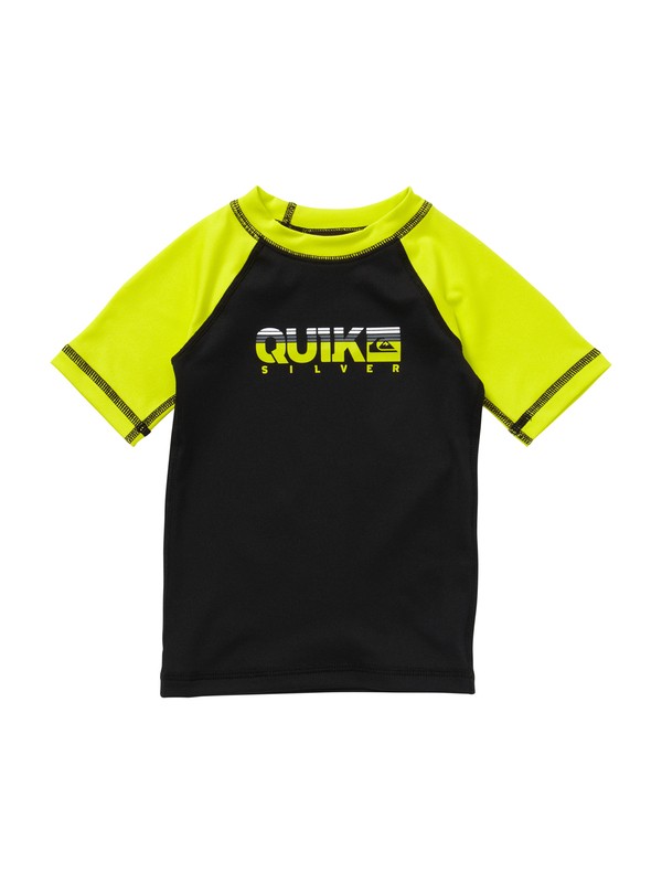 quiksilver, EXTRA EXTRA TODDLER SS, BLACK/GREEN (xkkg) 0 EXTRA EXTRA TODDLER SS AQTWR00010 Quiksilver