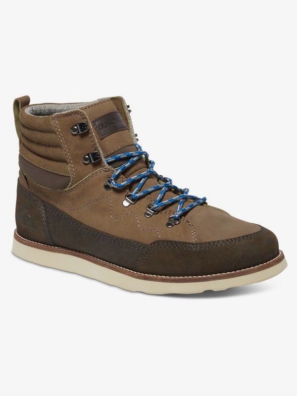 quiksilver, Acllas - Botas Con Cordones, BROWN/BROWN/BLUE (xccb) 0 Acllas - Botas Con Cordones AQYB700017 Quiksilver