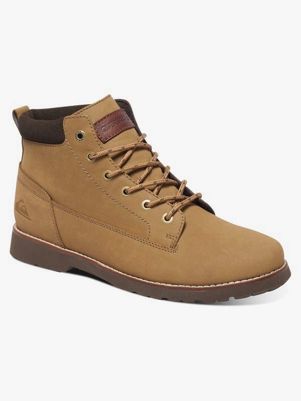 quiksilver, Mission - Lace-Up Boots, TAN - SOLID (tkd0) 0 Mission - Lace-Up Boots Beige AQYB700022 Quiksilver