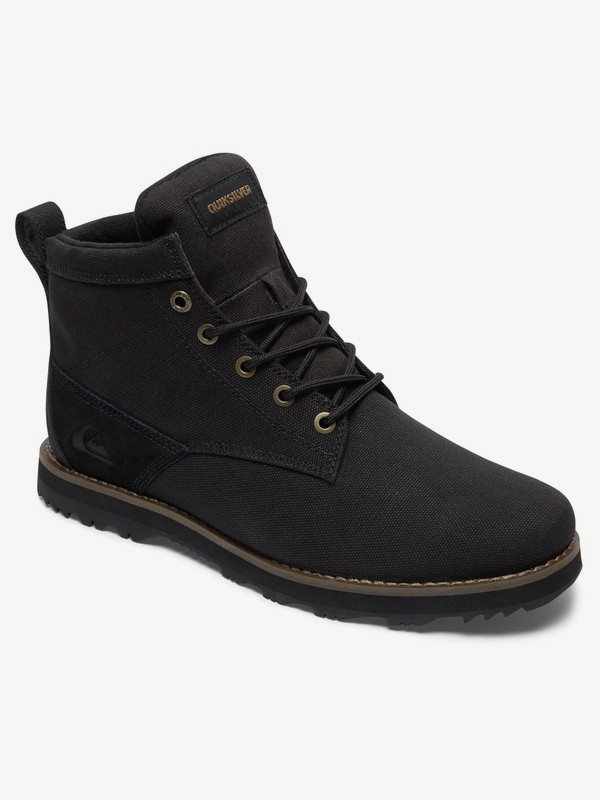quiksilver, Targ Winter Boots, SOLID BLACK (sbkm) 0 Targ Winter Boots AQYB700026 Quiksilver