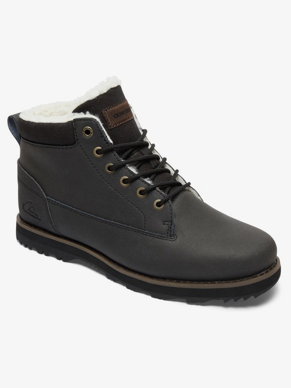 quiksilver, Mission V - Chaussures montantes pour Homme, SOLID BLACK (sbkm) 0 Mission V - Chaussures montantes pour Homme Multicouleurs AQYB700027 Quiksilver