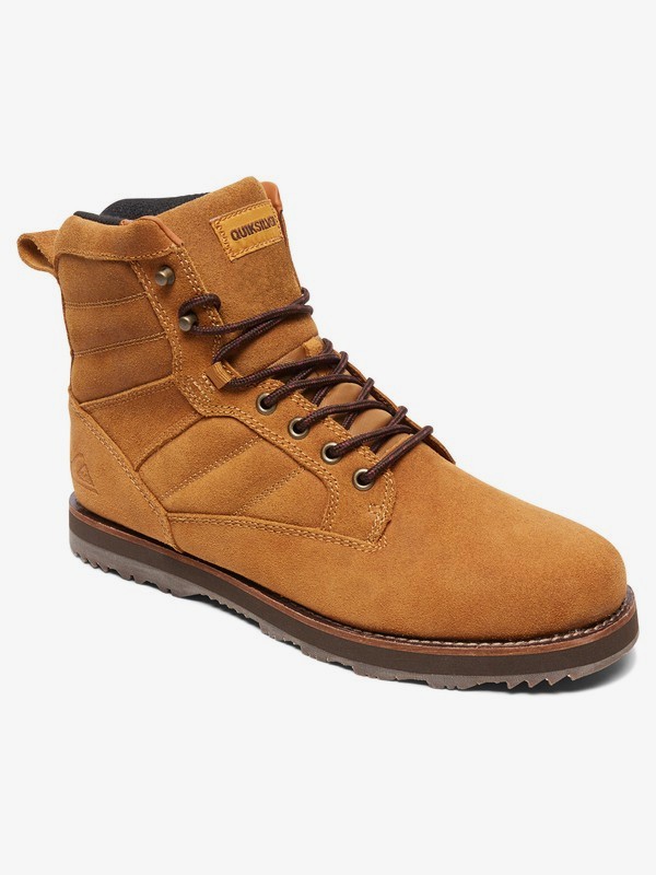 quiksilver, Bronk - Water-Resistant Boots for Men, BROWN/BROWN/BROWN (xccc) 0 Bronk - Water-Resistant Boots for Men Brown AQYB700034 Quiksilver