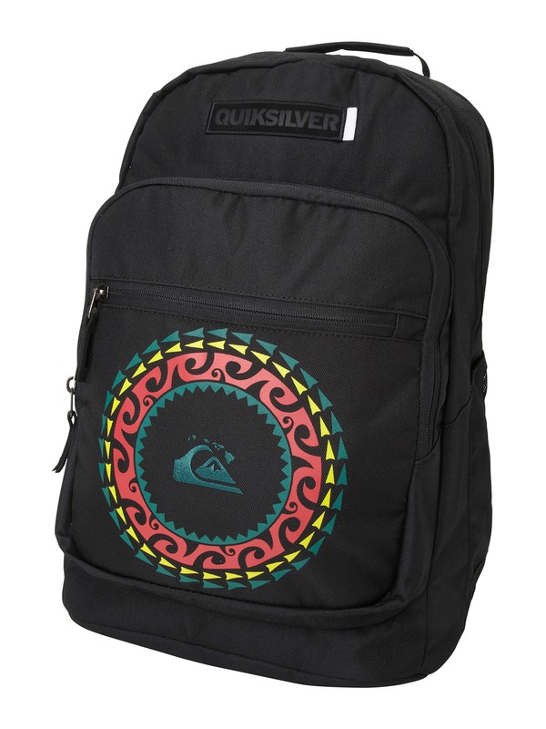 quiksilver, WARLORD SCHOOLIE, BLACK (blk) 0 WARLORD SCHOOLIE AQYBP00032 Quiksilver