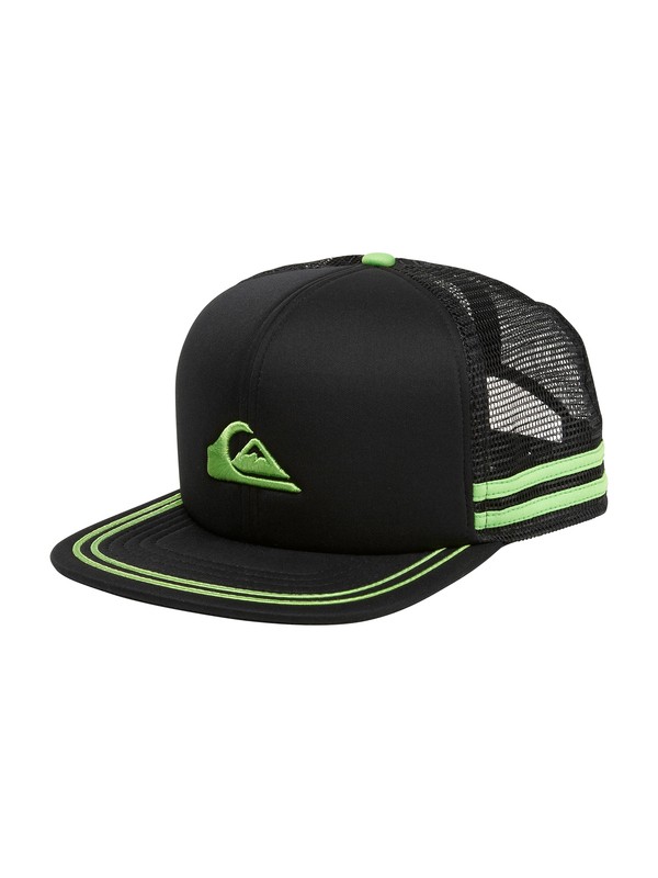 quiksilver, Lady Tiger Trucker Hat, LIME GREEN (lim) 0 Lady Tiger Trucker Hat AQYHA00029 Quiksilver