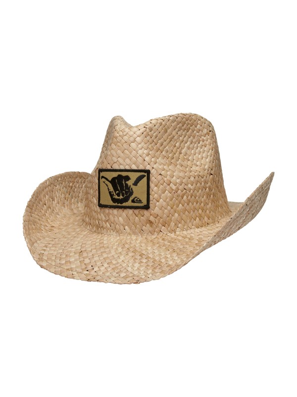 quiksilver, Ranger Cowboy Hat, NATURAL (yef0) 0 Ranger Cowboy Hat Yellow AQYHA00146 Quiksilver