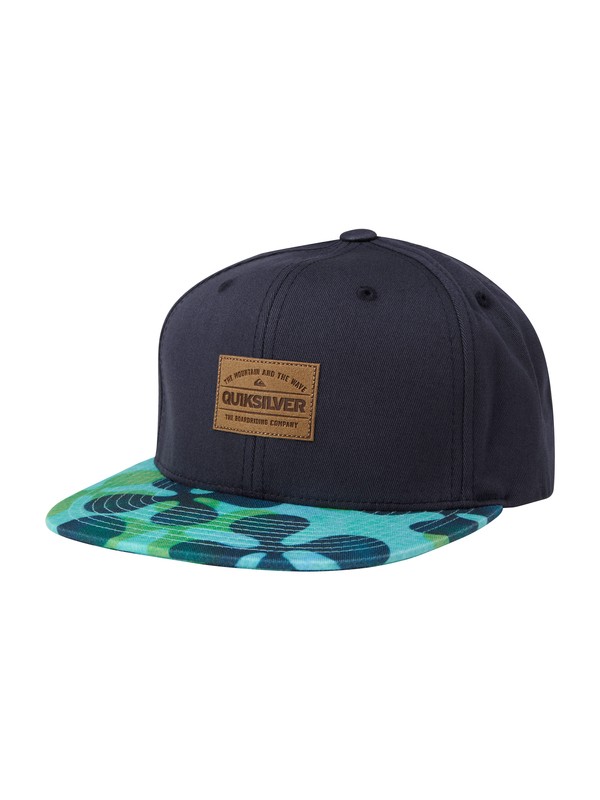 quiksilver, Puff Hat, LAGOON (bhr0) 0 Puff Hat AQYHA00202 Quiksilver