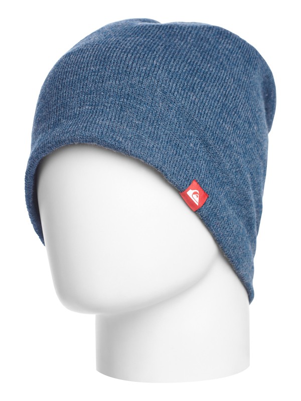 quiksilver, HOOD BEANIE, VINTAGE INDIGO (byl0) 0 HOOD BEANIE AQYHA00268 Quiksilver