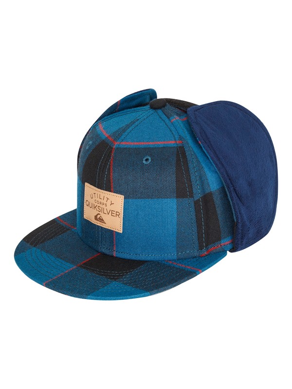 quiksilver, CANOPY HAT, MOROCCAN BLUE (bsg0) 0 CANOPY HAT AQYHA00273 Quiksilver